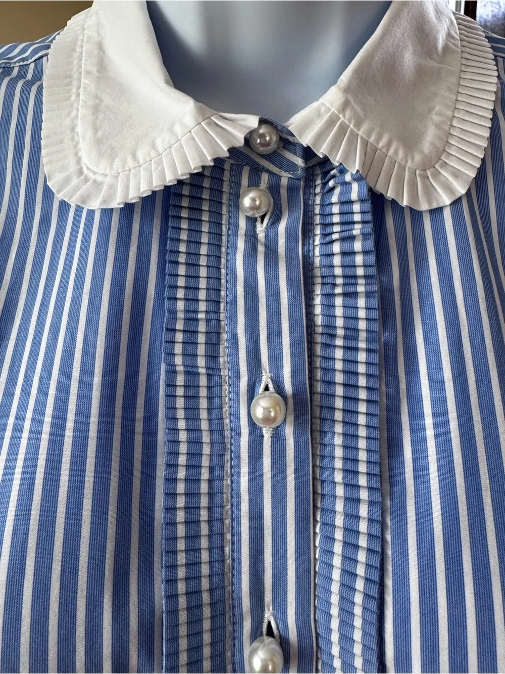 J. Crew crisp button